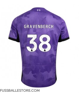 Günstige Liverpool Ryan Gravenberch #38 3rd trikot 2023-24 Kurzarm